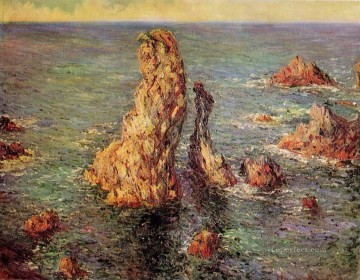  Cot Pintura al %C3%B3leo - Pirámides de PortCoton Claude Monet